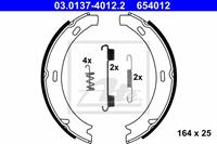 Bremsbackensatz, Feststellbremse Hinterachse ATE 03.0137-4012.2