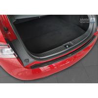 RVS AchterbumperprotectorDeluxe' Tesla Model S 2012- Zwart/Zwart Carbon