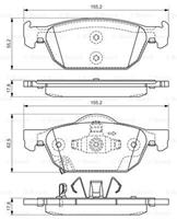 honda Remblokken set