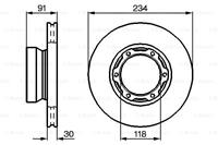 Bremsscheibe | BOSCH (0 986 478 407)