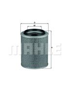 mahleoriginal Luftfilter Mahle Original LX 498