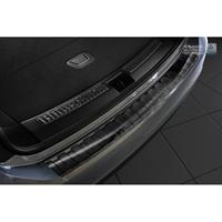 Zwart RVS Achterbumperprotector Opel Insignia B Sportstourer 2017-Ribs'