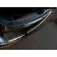 Zwart RVS Achterbumperprotector Mazda 6 III (GJ) Sedan 2012-Ribs'Long'