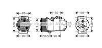 ford Compressor, airconditioning