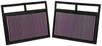 maybach K&N vervangingsfilter passend voor Mercedes-Benz CL600 5.5L-V12 2003-2011 (2 per box) (33-2412)