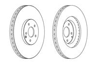 FERODO Bremsscheiben DDF1585C-1 Scheibenbremsen,Bremsscheibe MERCEDES-BENZ,C-CLASS W203,CLK C209,CLK Cabriolet A209