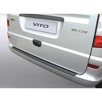 ABS Achterbumper beschermlijst Mercedes-Benz Viano/Vito 2003- Zwart