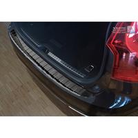 Zwart-Chroom RVS Achterbumperprotector Volvo V90 9/2016-Ribs'