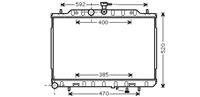 nissan RADIATEUR X-TRAIL 20DCiPF MT 07-