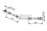 Bremsschlauch Vorderachse links Bosch 1 987 481 409