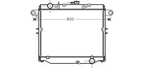 toyota RADIATEUR DIESEL 4.2 TD 150kW MT 53002379