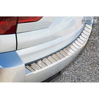 RVS Achterbumperprotector BMW X3 (E83) Facelift 2006-2010Ribs'