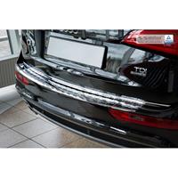 Chroom RVS Achterbumperprotector Audi Q5 2008-2012 & 2012-Ribs'