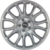 J-Tec 4-Delige Wieldoppenset Hero 14-inch zilver