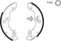 Bremsbackensatz Hinterachse ABS 8748