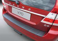 ABS Achterbumper beschermlijst Volvo V70 6/2013- (excl. XC70)Ribbed' Zwart