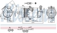 Kompressor, Klimaanlage | NISSENS (890006)