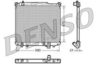 DENSO Wasserkühler DRM47020 Kühler,Motorkühler SUZUKI,GRAND VITARA I FT