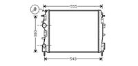 renault RADIATEUR KANGOO 15DCi MT 43002399