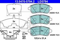 ATE Ceramic ATE, u.a. für Suzuki, Subaru, Daihatsu, Mazda