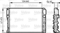 Radiateur Valeo, u.a. für Mercedes-Benz