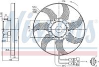 Koelventilatorwiel NISSENS, Diameter (mm)338mm, Spanning (Volt)12V, u.a. für VW