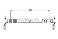 Bremsschlauch Bosch 1 987 481 008