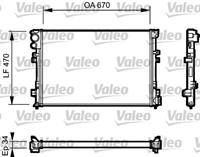 Kühler, Motorkühlung Valeo 731168