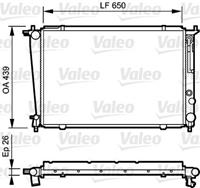 Kühler, Motorkühlung Valeo 734408