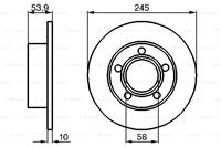 BOSCH Bremsscheiben 0 986 478 461 Scheibenbremsen,Bremsscheibe AUDI,A6 4B2, C5