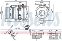 Toyota Compressor, airconditioning