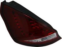 Set LED Achterlichten passend voor Ford Fiësta VII 3/5-deurs 2008-2012 - Rood/Helder