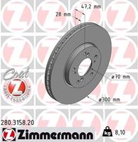 honda Remschijf Coat Z