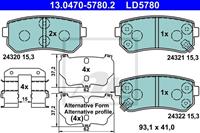 hyundai Ate Ceramic Remblokset