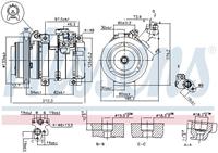 mitsubishi Compressor, airconditioning 89312