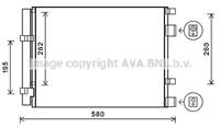 hyundai Condensor, airconditioning