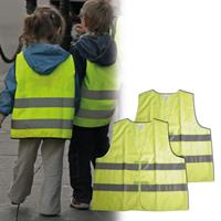 Carpoint veiligheidsvest junior geel one size