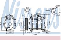 Klimakompressor NISSENS KLIMA NIS 89074