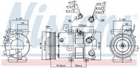 kia Compressor, airconditioning 890627