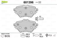 citroen Plaq Frein Cit C4 Pic Ii /peu 308 I