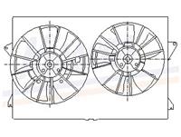 chrysler Koelventilator