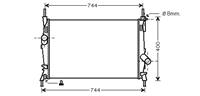 ford RADIATEUR DIESEL 2.0 TDi / TDCi