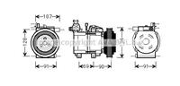 hyundai Compressor, airconditioning