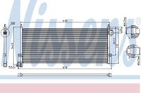 Condensator, Airconditioner NISSENS 94903