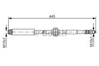 Bremsschlauch Hinterachse Bosch 1 987 476 180