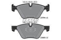 TEXTAR Bremsbeläge 2379481 Bremsklötze,Scheibenbremsbelag BMW,3 Touring E91,3 E90,X1 E84,3 Coupe E92,3 Cabriolet E93,Z4 E89