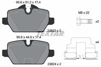 bmw Remblokkenset, schijfrem 2362381