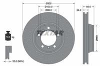 Bremsscheibe Vorderachse rechts Textar 92150007