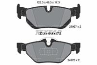 TEXTAR Bremsbeläge 2392781 Bremsklötze,Scheibenbremsbelag BMW,3 Touring E91,3 E90,1 E87,X1 E84,1 E81,3 Coupe E92,3 F30, F35, F80,3 Cabriolet E93