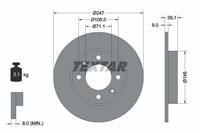 TEXTAR Bremsscheiben 92111703 Scheibenbremsen,Bremsscheibe PEUGEOT,CITROËN,307 SW 3H,307 CC 3B,307 3A/C,307 Break 3E,1007 KM_,PARTNER Combispace 5F